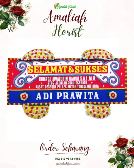 Papan Bunga Ucapan Selamat Kedungmakam
